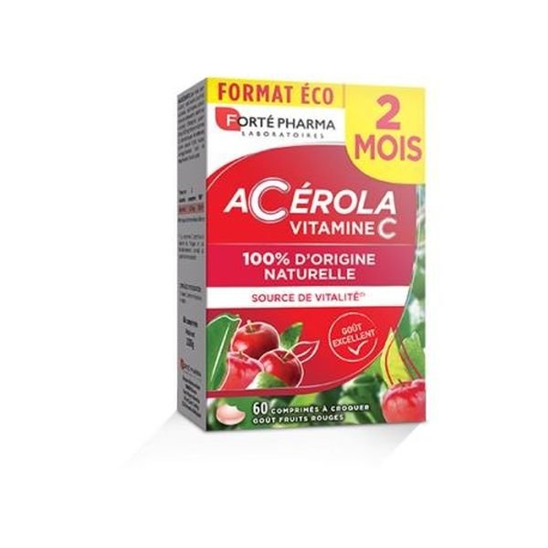 Forte Pharma Acerola Vitamine C 60 Comprimés