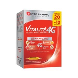 Forte Pharma Vitalité 4G Dynamisant 30 Ampoules