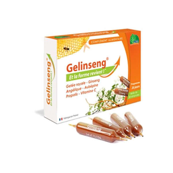 Gelinseng 20 Ampoules
