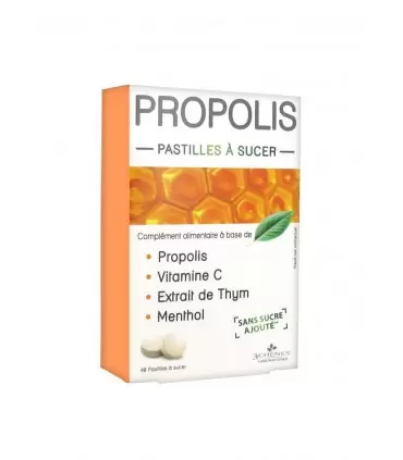 Propolis Pastilles A Sucer 40 Pastilles